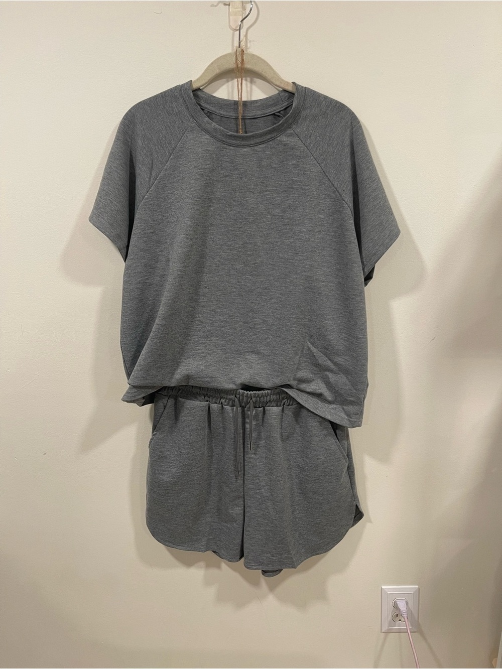 Women's Athletic Lounge Shorts — Gray